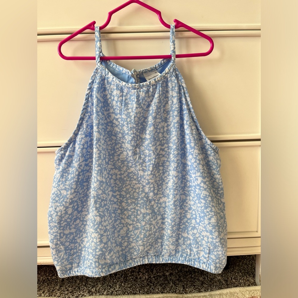 Abercrombie Kids Light Blue Floral Top